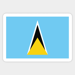 St Lucia National Flag Sticker